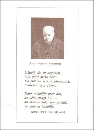 VINKO VODOPIVEC 1878 - 1952